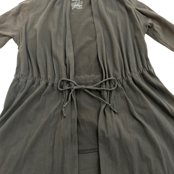 New Balance Yoga Green Tie Front Cardigan Jacket, Size Small - Picture 6 of 12